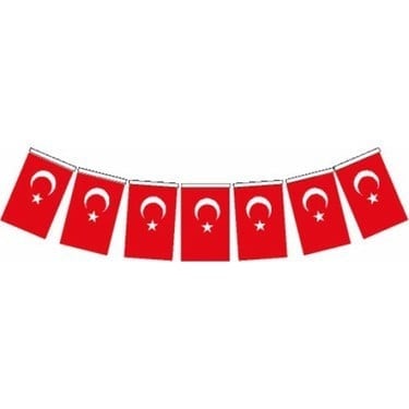 BAYRAK İPLİ MİNİ 38'Lİ