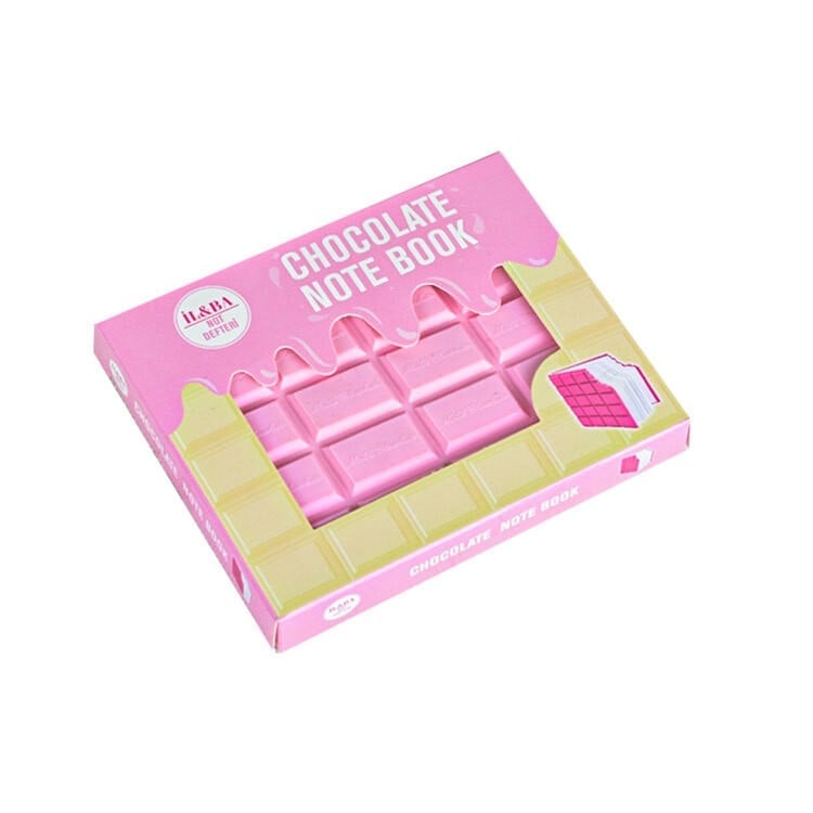 Chocolate Notebook Çilekli Kokulu Not Defteri