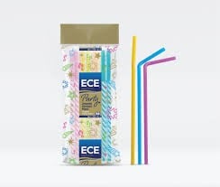 ECE Party Jelatinli Körüklü Pipet 50 