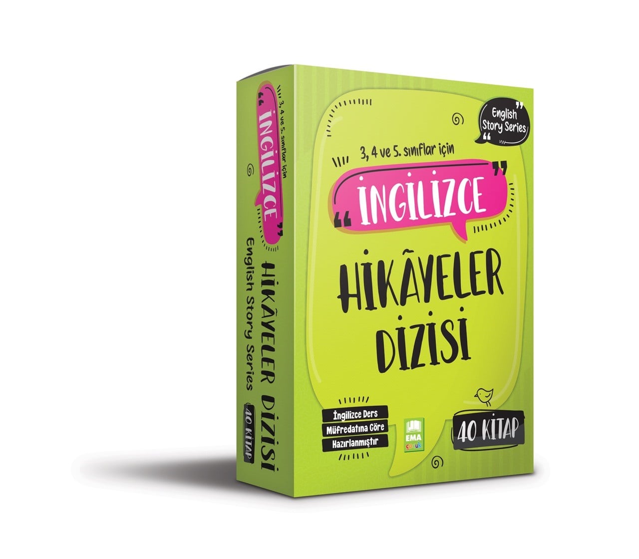 EMA İNGİLİZCE HİKAYE SERİSİ 4 VE 5. SINIF 40 KİTAP