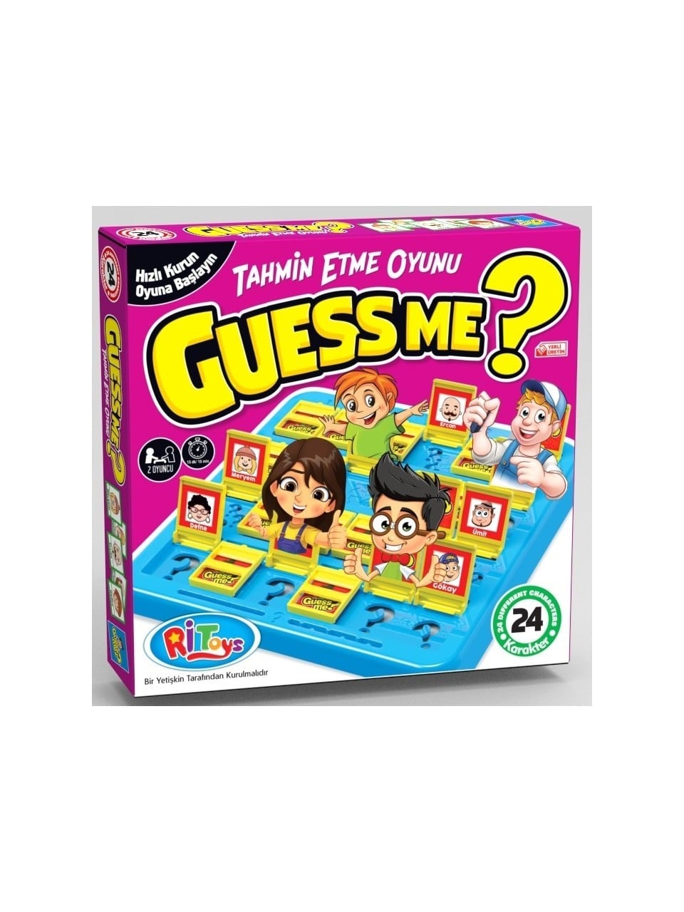 Guess Me Bil Bakalım Kutu Oyunu 3+