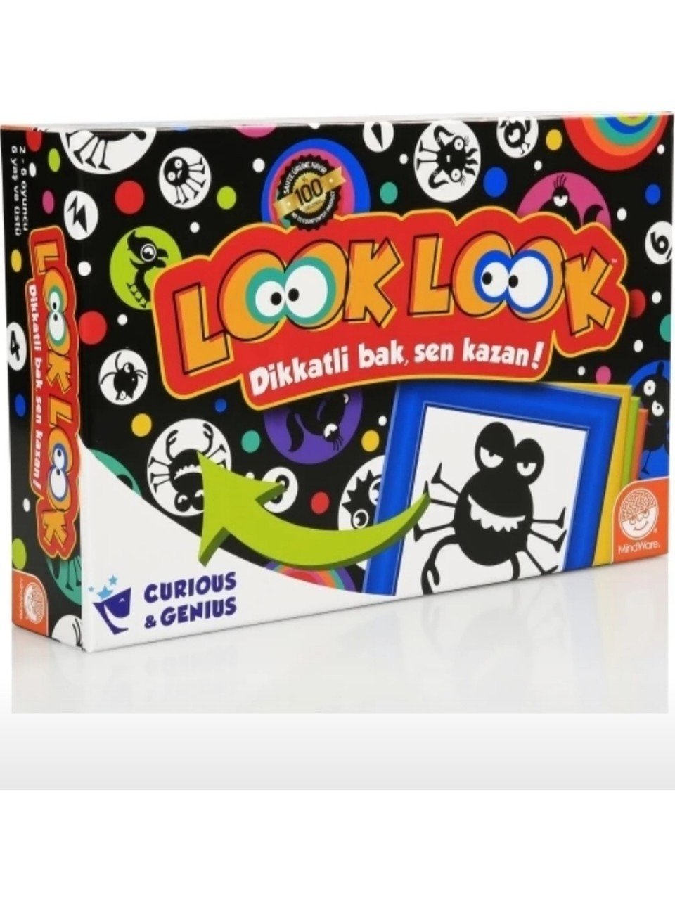İngilizce Look Look Eğitici Oyun Görsel Zeka Oyunu 