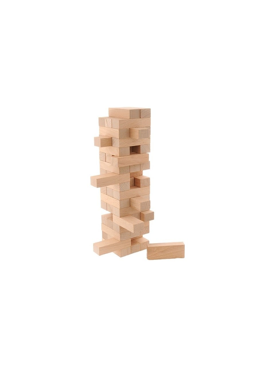 Jenga Denge Oyunu 54 Parça Doğal Ahşap