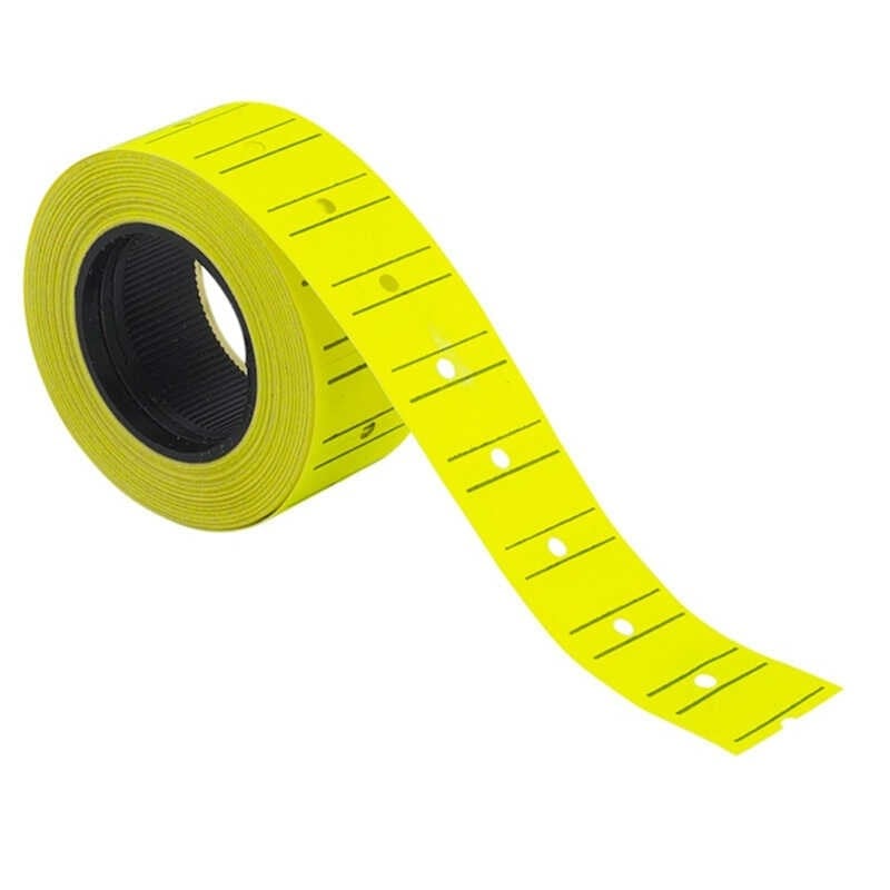 Kraf Motex Fiyat Etiketi 12x21 mm 12'li Sarı