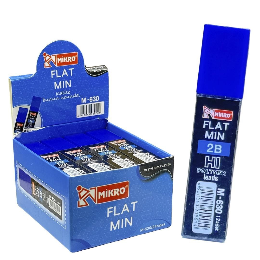 MİKRO 2B POLYMER FLAT KALEM UCU 
