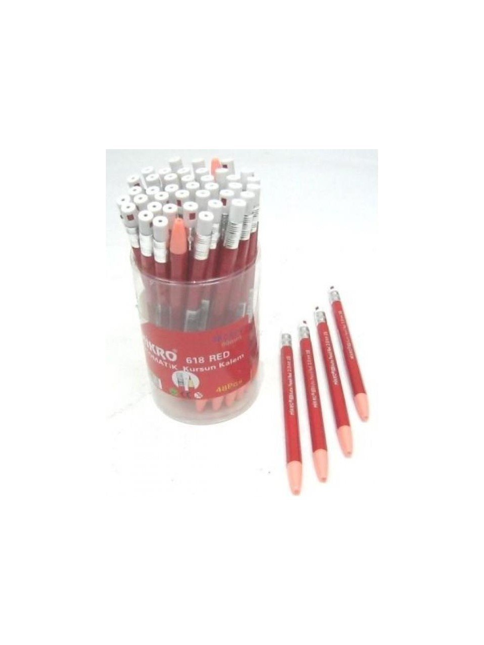 Mikro 616 Pencil Red 2.0 mm 2 ADET