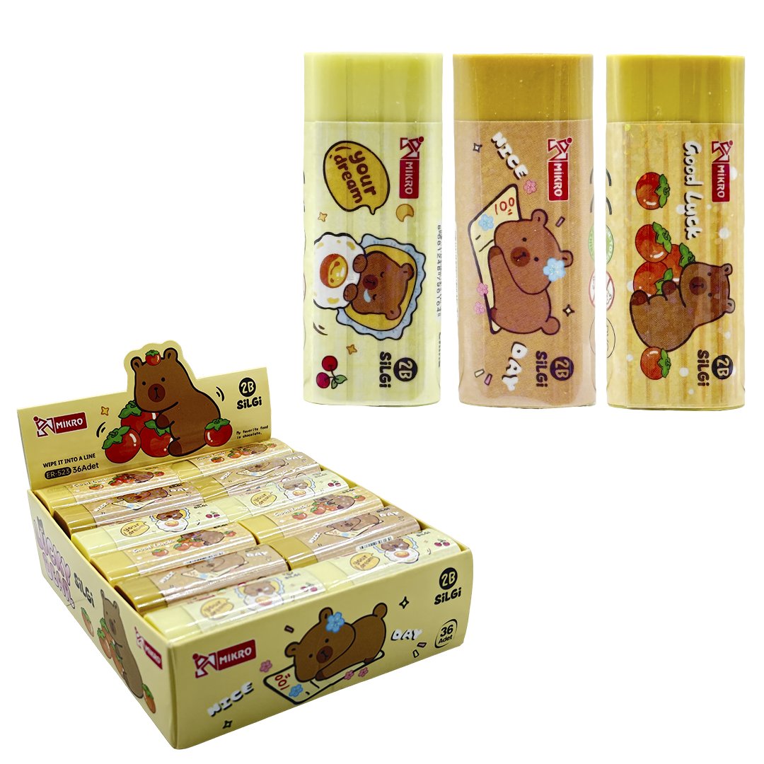 MİKRO LUCKY BEAR SİLGİ 