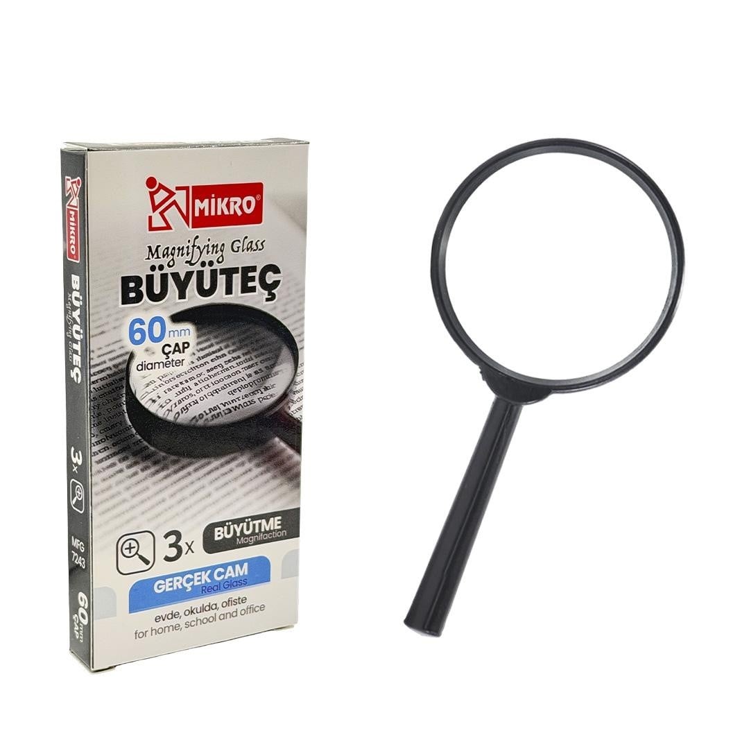 MİKRO MFG-7243-60 60 MM BÜYÜTEÇ