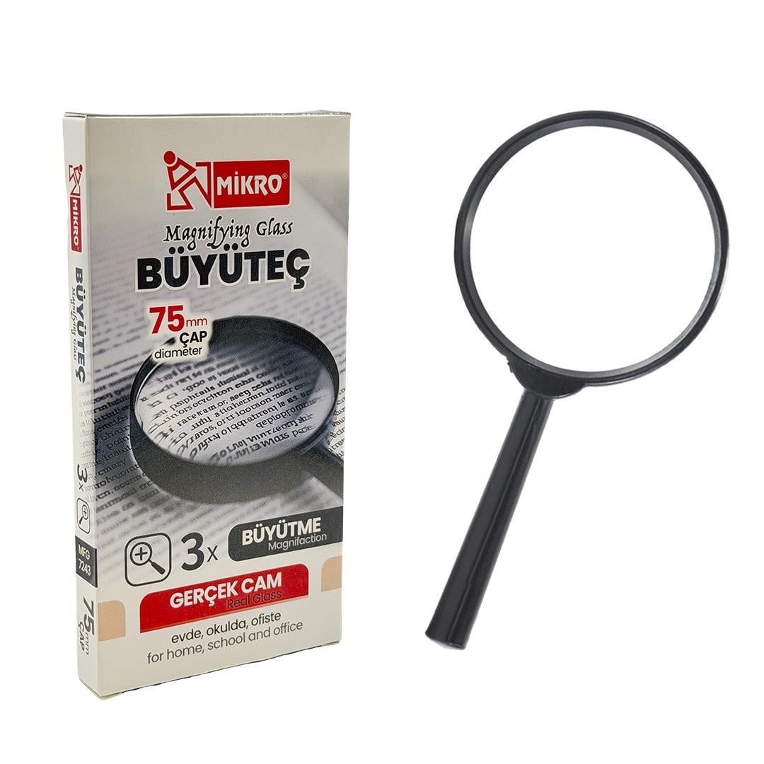 MİKRO MFG-7243-75 75 MM BÜYÜTEÇ