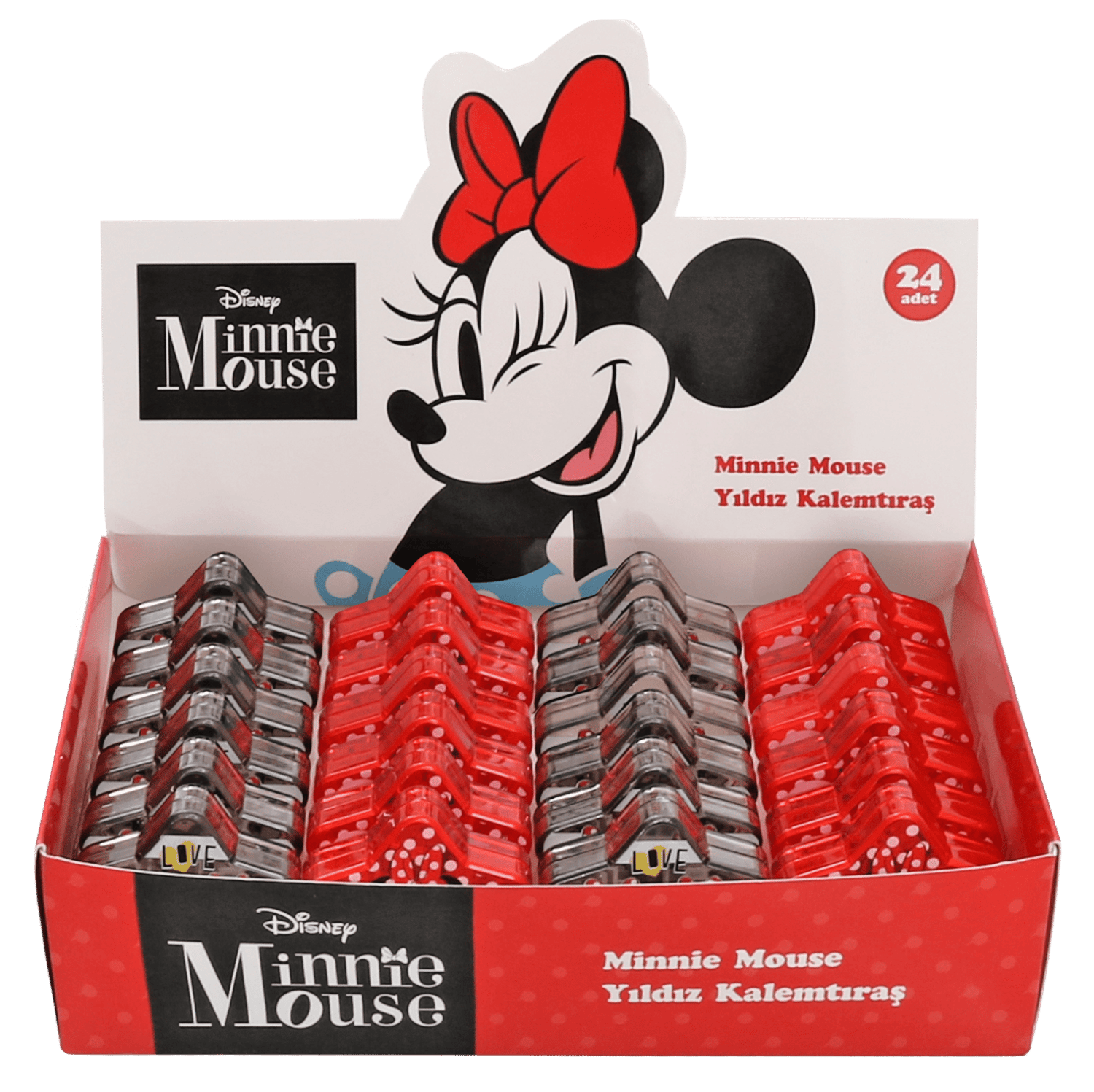 MINNIE MOUSE YILDIZ KALEMTIRAŞ