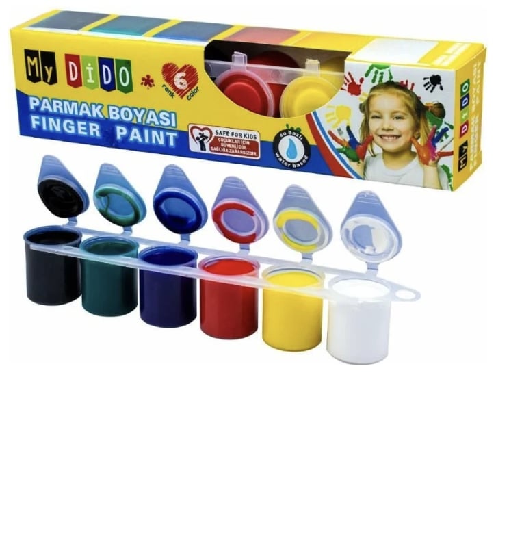 MYDİDO MY88 PARMAK BOYA SET 6 RENK 