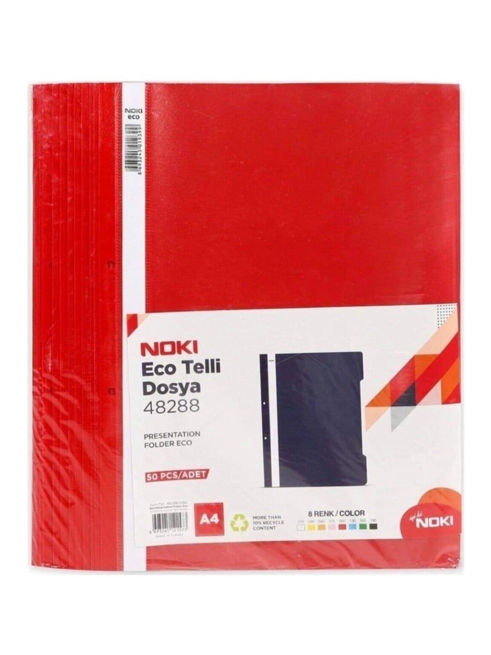 Noki Kırmızı Telli Dosya Eco 50'li
