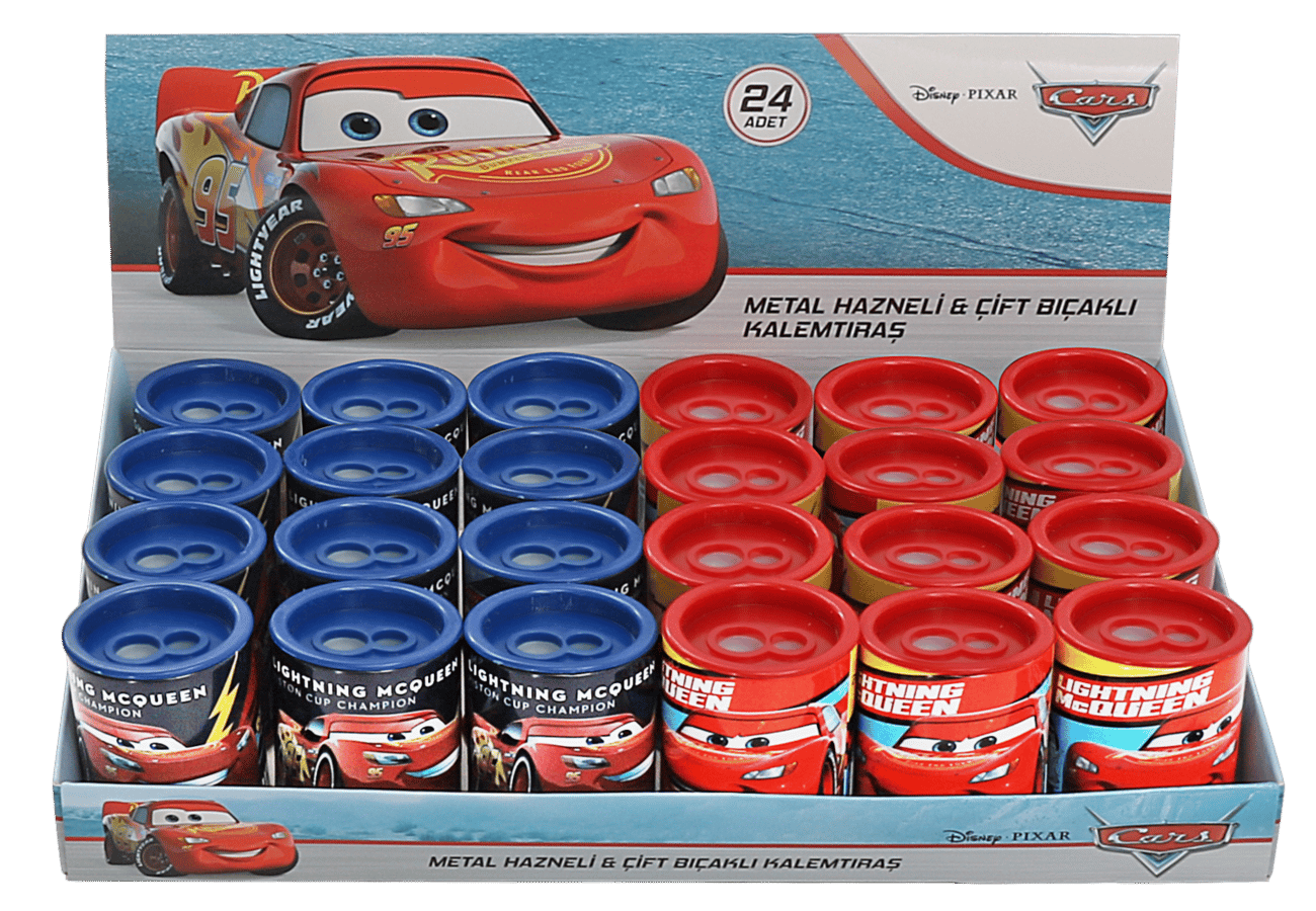 OTTO CARS METAL HAZNELİ ÇİFT BIÇAKLI KALEMTRAŞ