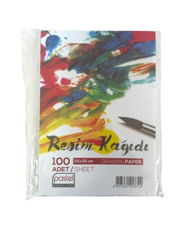 PASTEL RESİM KAĞIDI 100'LÜ 25*35