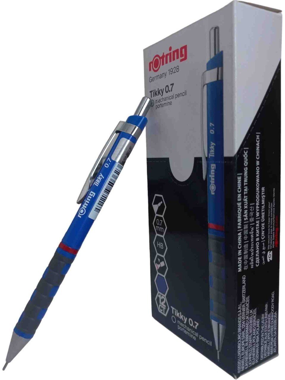 Rotring Tikky 0.7 Uçlu Kalem Lacivert 12 ADET