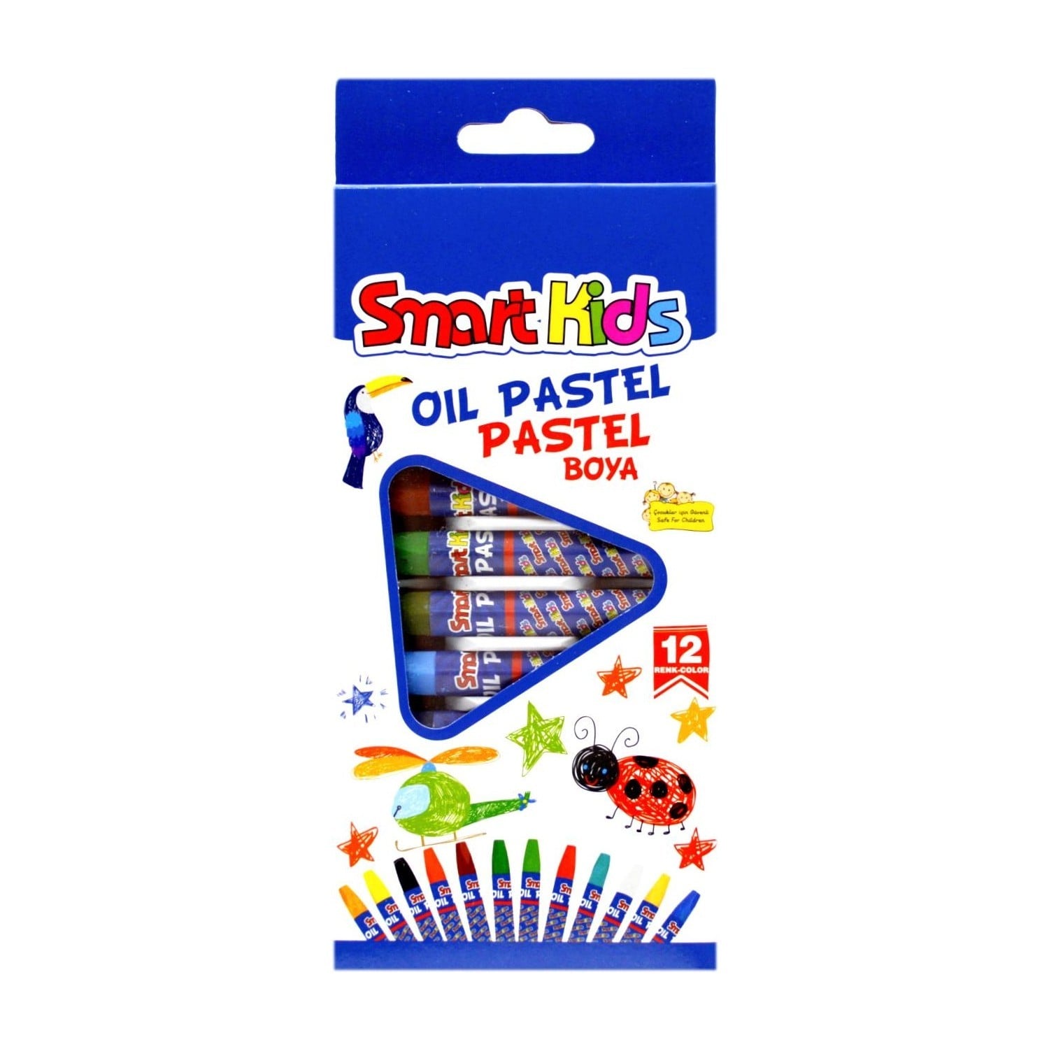 SMART KİDS 3557 PASTEL BOYA 12 RENK 