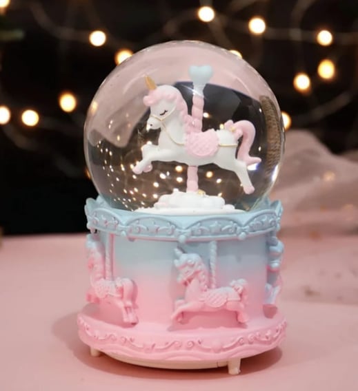 Unicorn Miniş Kar Küresi