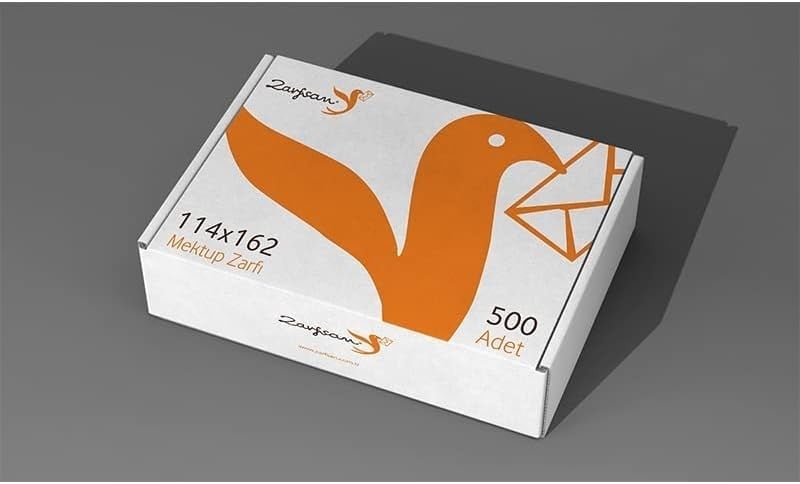 Zarfsan 114x162 Silikonlu Mektup Zarfı (500 Adet)