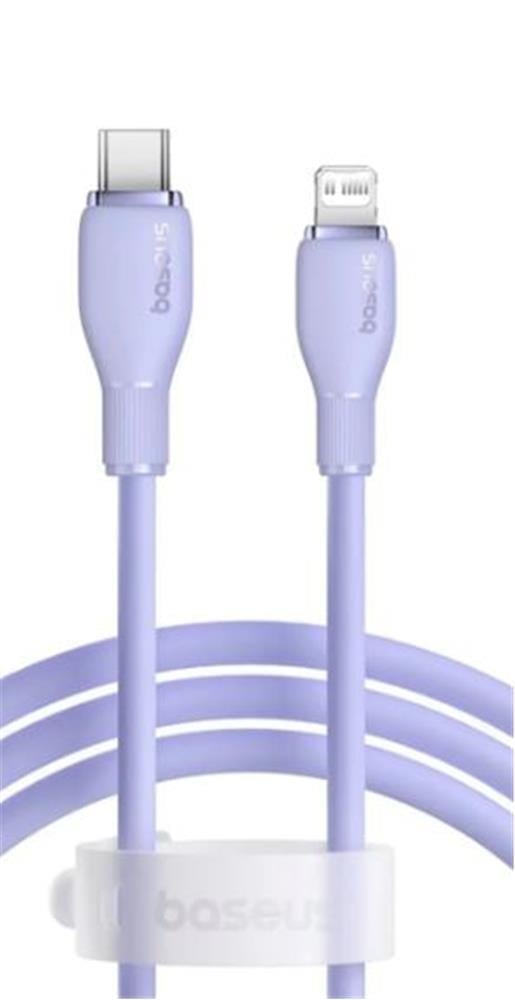 Baseus Pudding USB-A Light 2.4A Kablo 1.2m Mor (P10355700511-00)