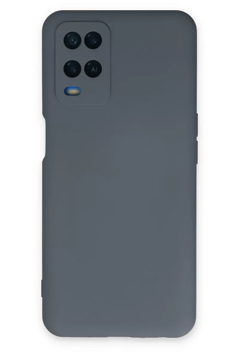 A54 4G Kılıf Nano içi Kadife Silikon - Gri