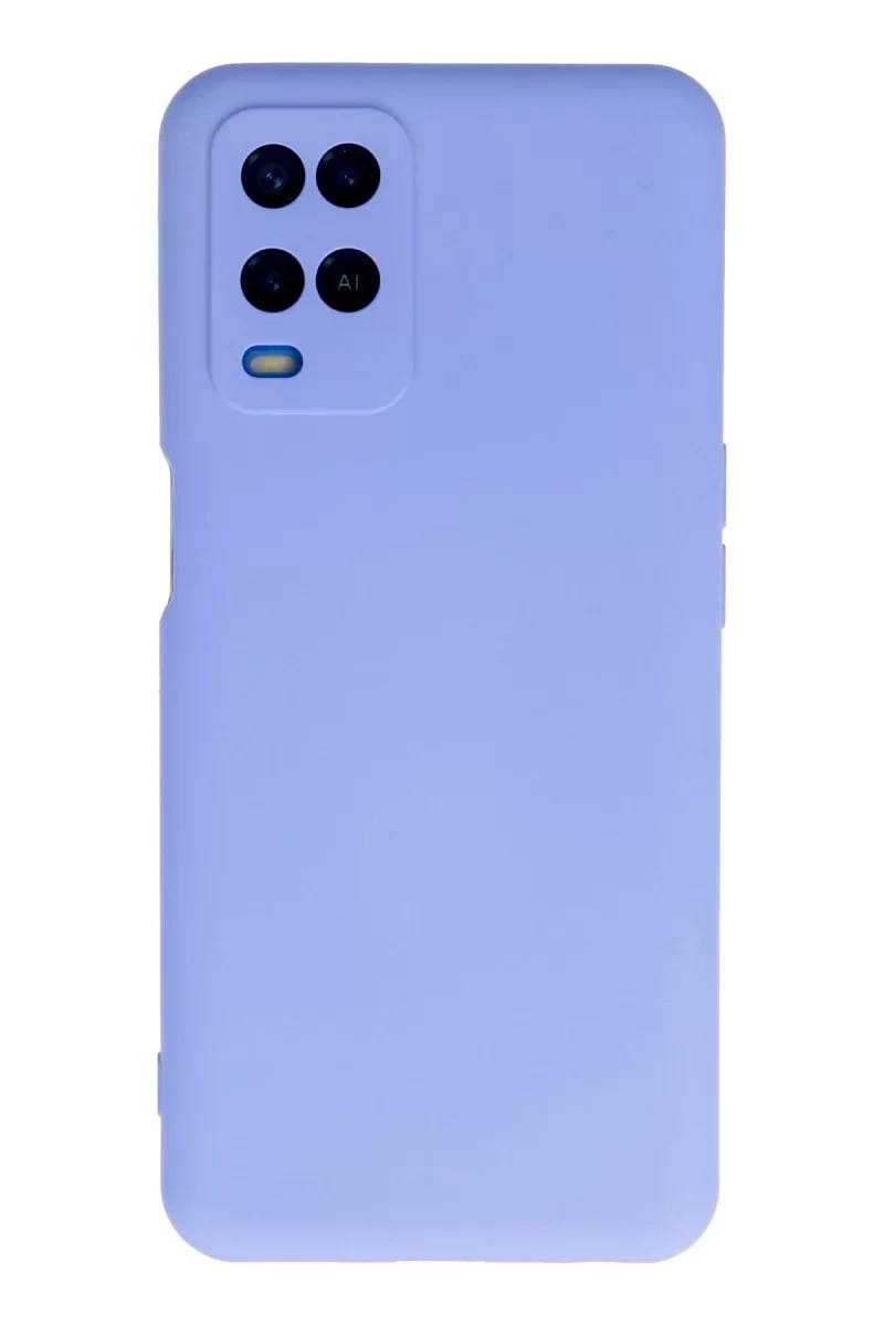 A54 4G Kılıf Nano içi Kadife Silikon - Lila