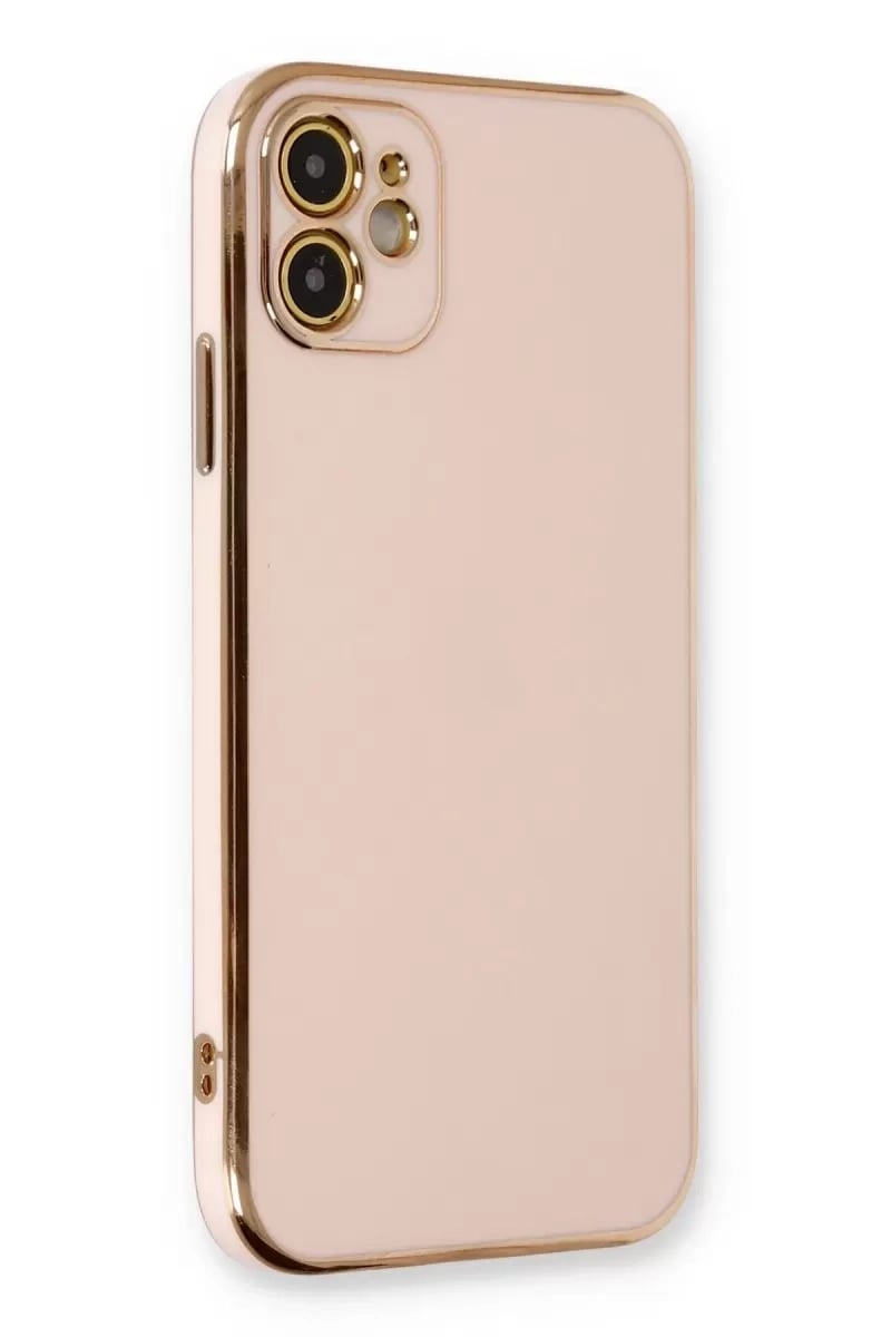 Apple iPhone 11 Kılıf Volet Silikon - Pembe