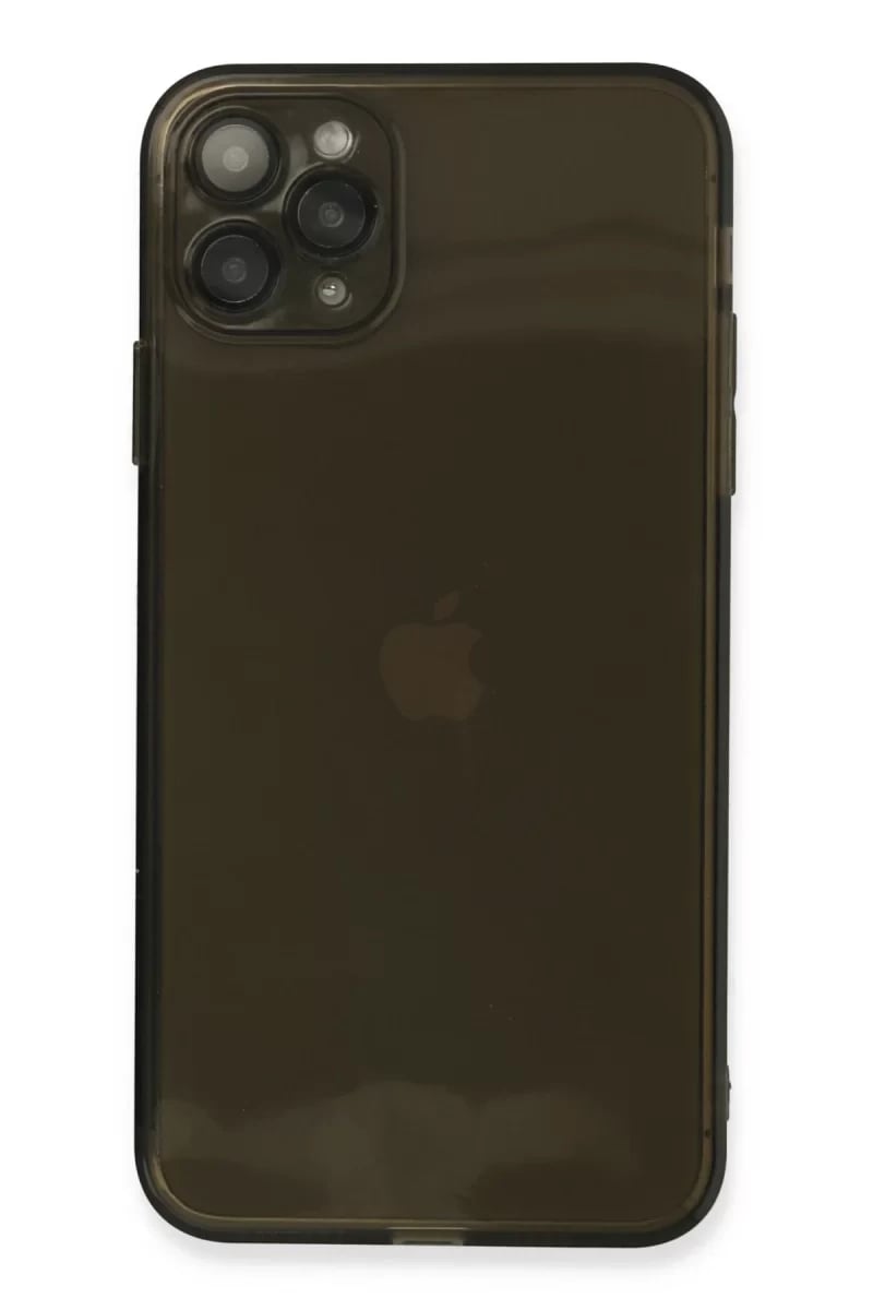 Apple iPhone 11 Pro Kılıf Fly Lens Silikon - Siyah