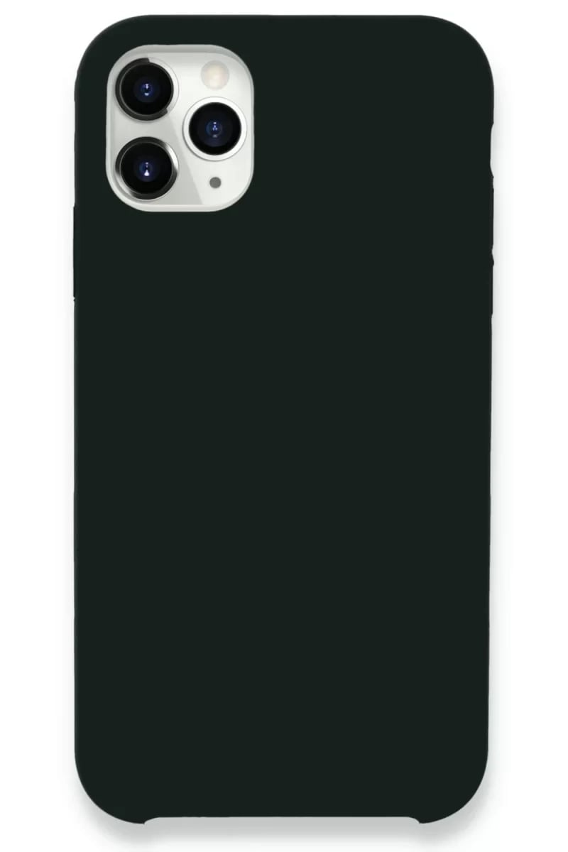 Apple iPhone 11 Pro Kılıf Lansman Legant Silikon - Koyu Yeşil