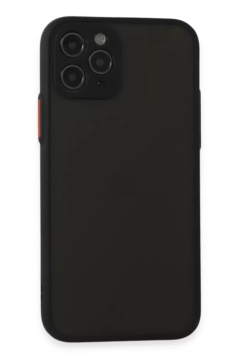 Apple iPhone 11 Pro Kılıf Montreal Silikon Kapak - Siyah