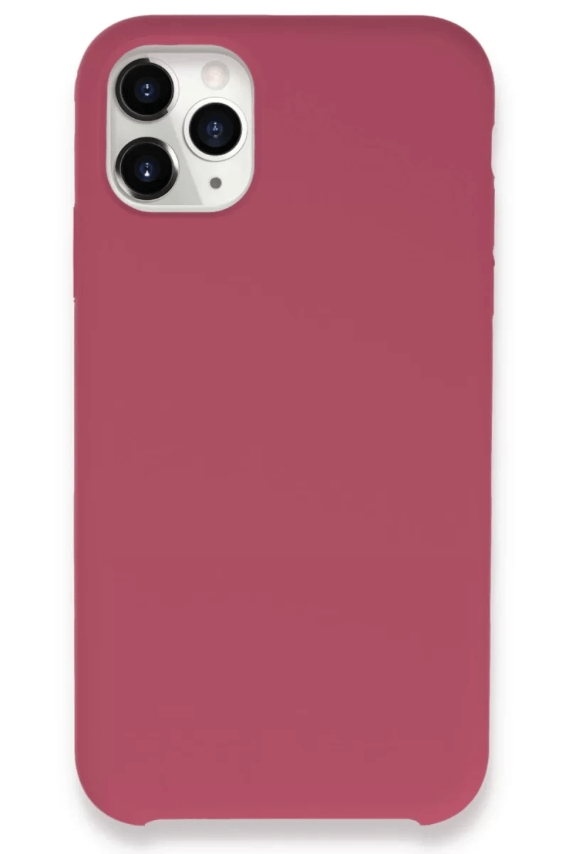 Apple iPhone 11 Pro Max Kılıf Lansman Legant Silikon - Fuşya