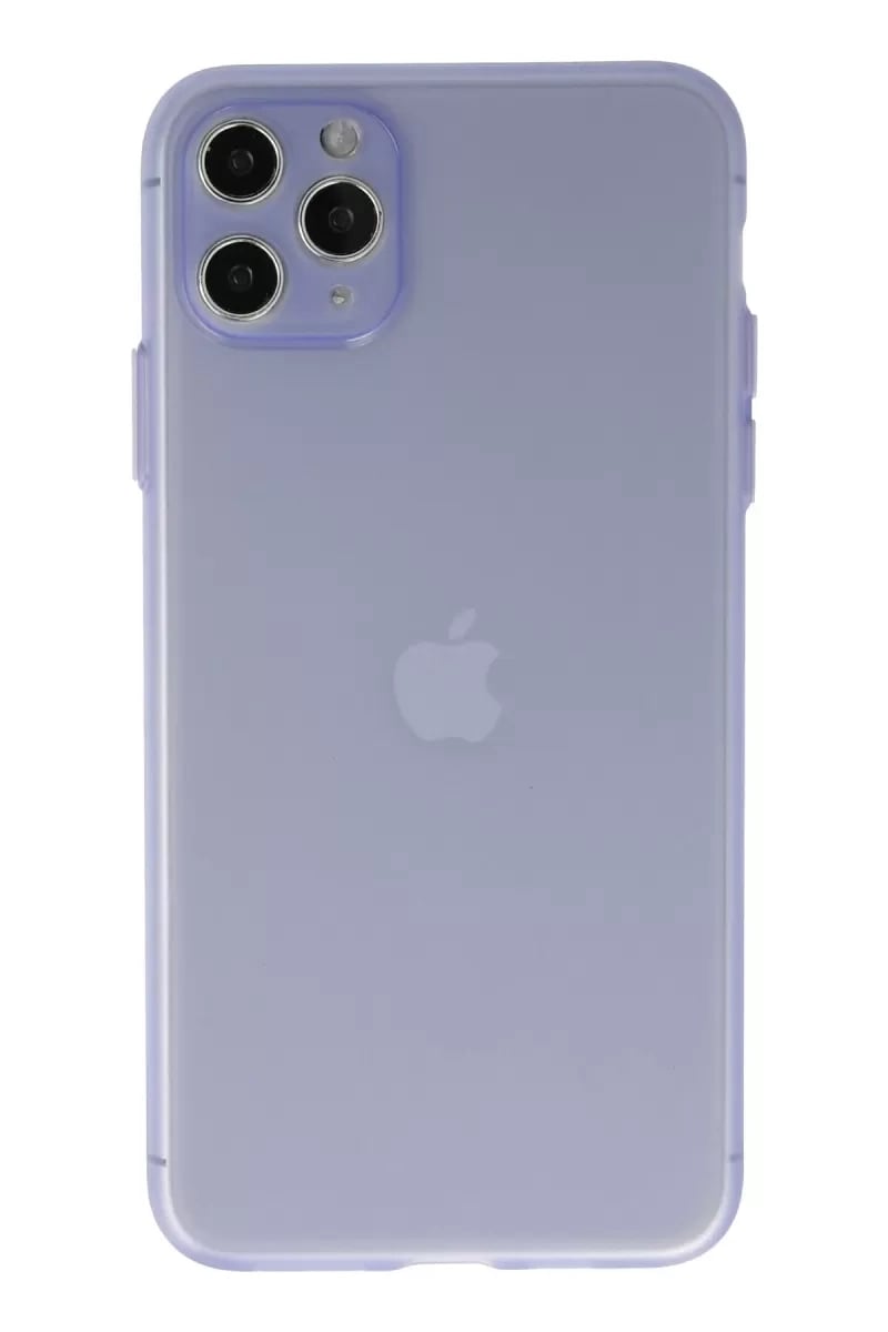 Apple iPhone 11 Pro Max Kılıf Puma Silikon - Mor