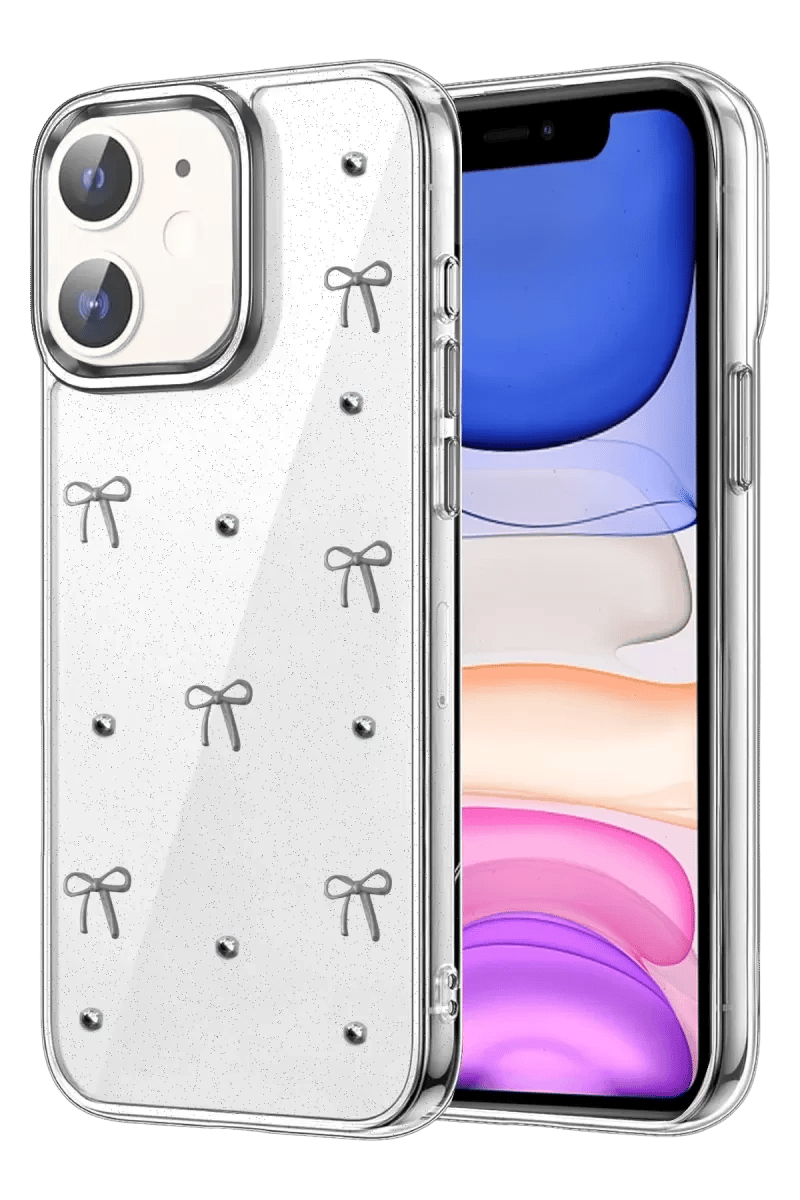 Apple iPhone 12 Fiyonk Desenli Kapak - Desen 5