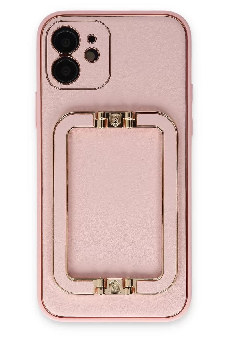 Apple iPhone 12 Kılıf Coco Elit Kapak - Pembe