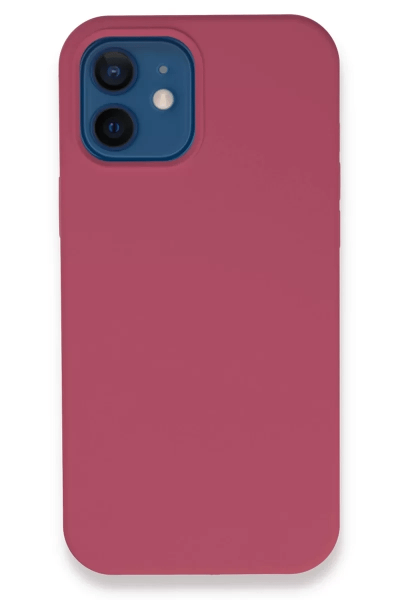 Apple iPhone 12 Kılıf Lansman Legant Silikon - Fuşya