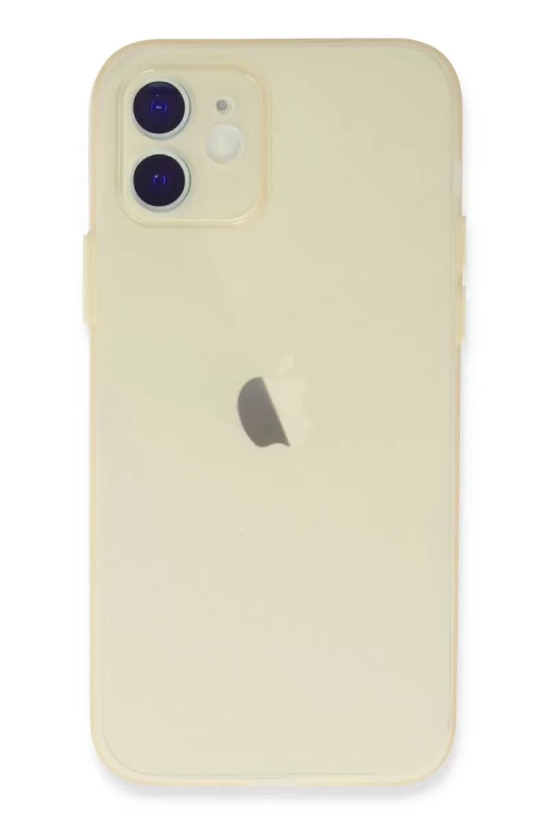 Apple iPhone 12 Kılıf Puma Silikon - Gold