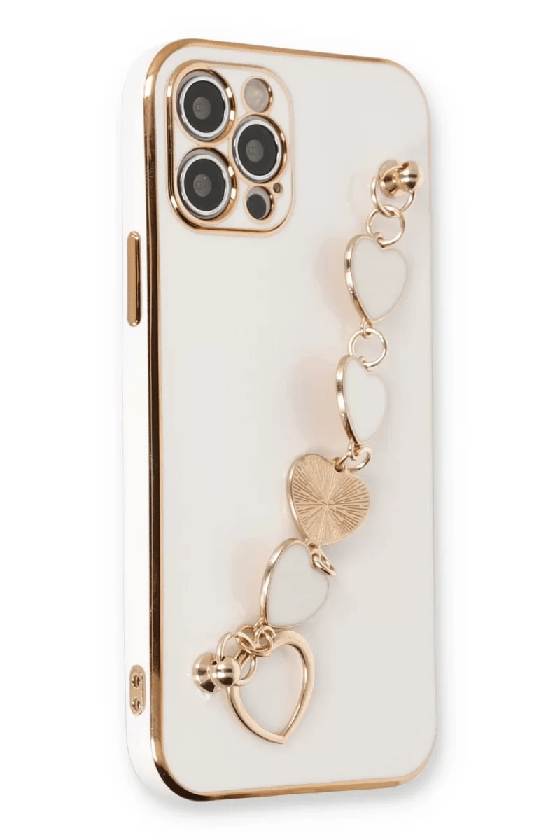 Apple iPhone 12 Pro Kılıf Esila Silikon - Beyaz