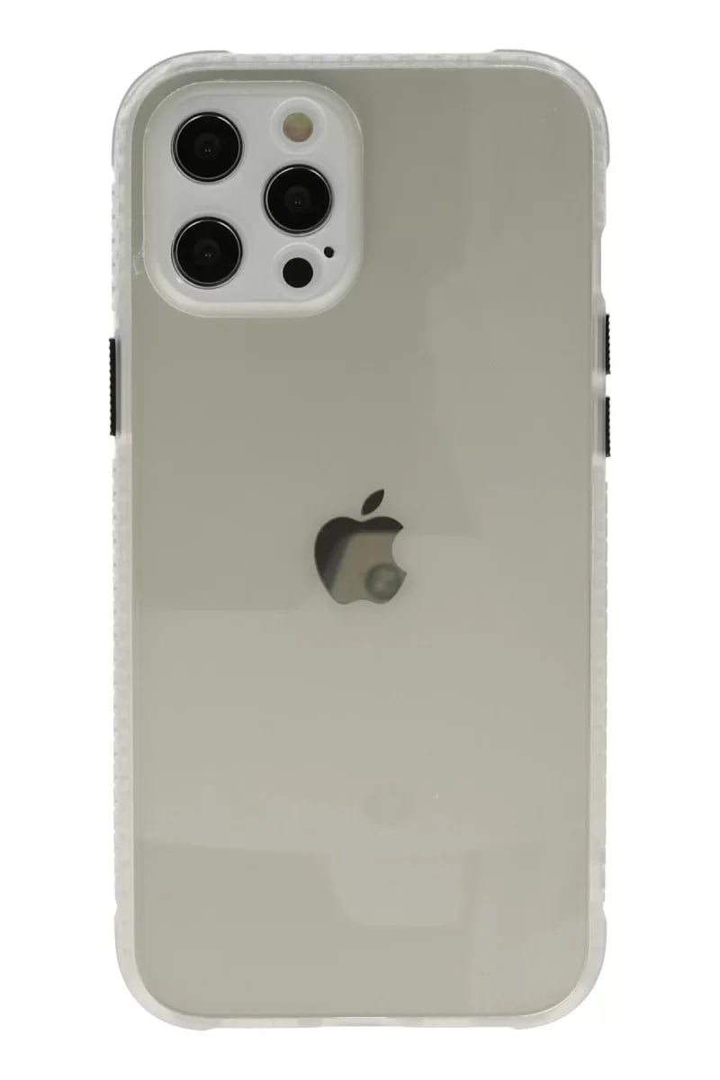 Apple iPhone 12 Pro Kılıf Miami Şeffaf Silikon - Şeffaf