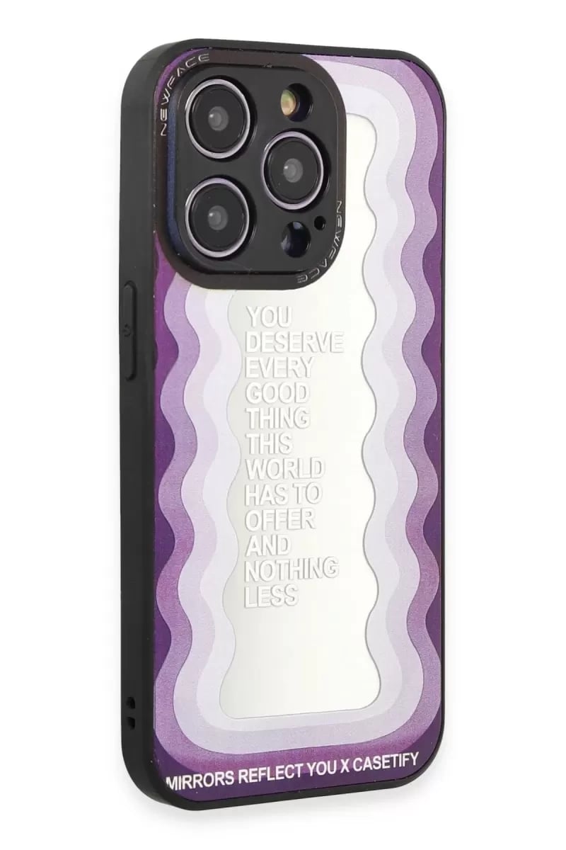 Apple iPhone 12 Pro Kılıf Mirror Desenli Kapak - Mirror - 5