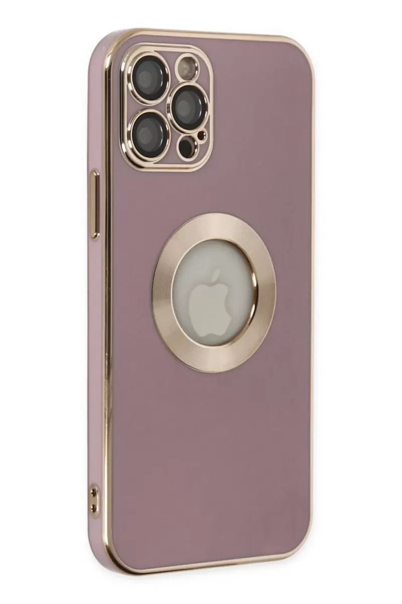 Apple iPhone 12 Pro Kılıf Store Silikon - Mor