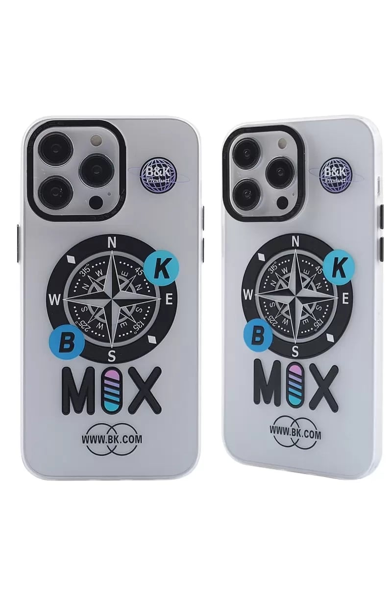 Apple iPhone 12 Pro Max Kılıf Apollo Magneticsafe Desenli Kapak - Apollo Şeffaf - 3