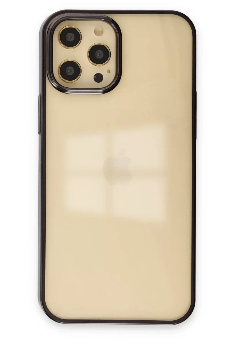 Apple iPhone 12 Pro Max Kılıf Element Silikon - Siyah
