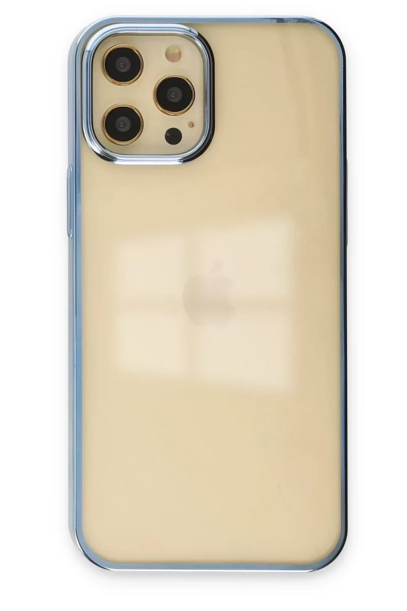 Apple iPhone 12 Pro Max Kılıf Element Silikon - Mavi
