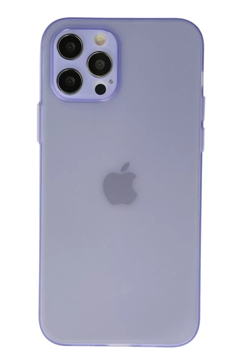 Apple iPhone 12 Pro Max Kılıf Puma Silikon - Mor