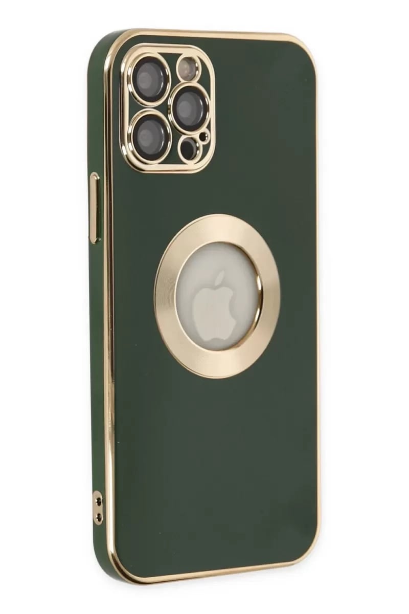 Apple iPhone 12 Pro Max Kılıf Store Silikon - Yeşil