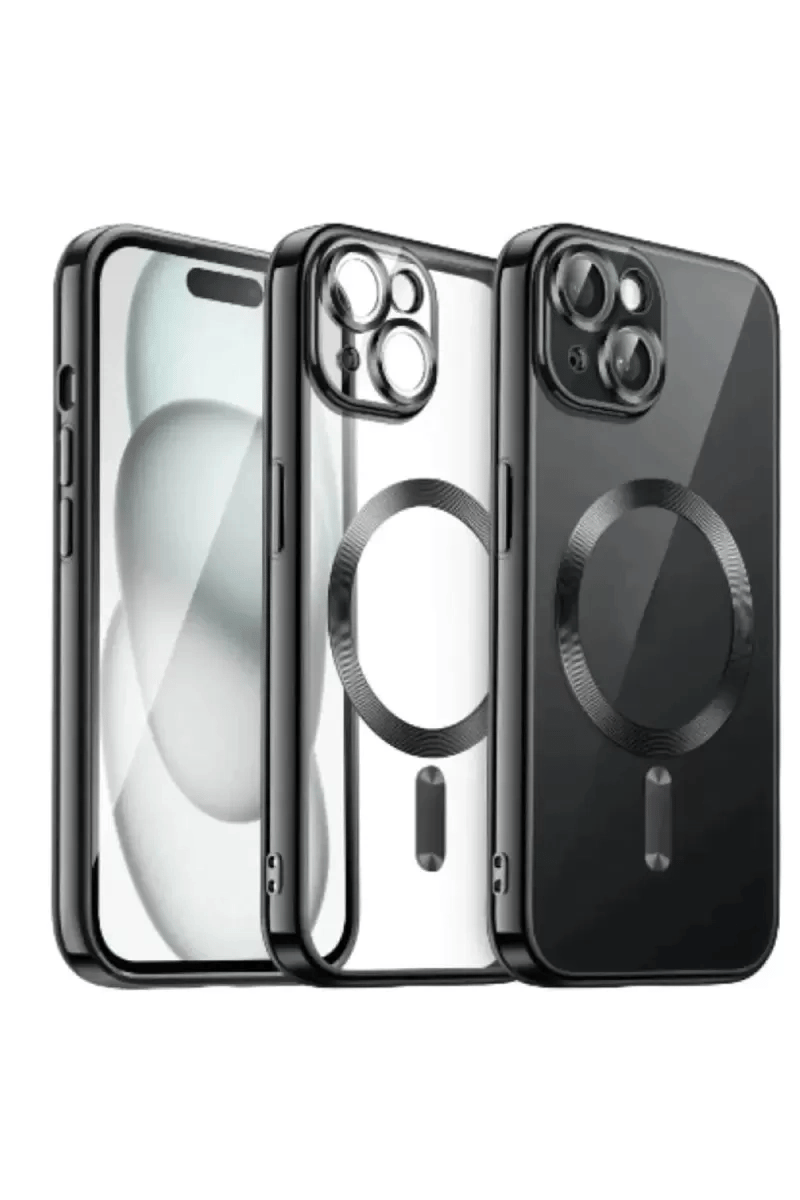 Apple iPhone 13 Kılıf Kross Magneticsafe Kapak - Siyah