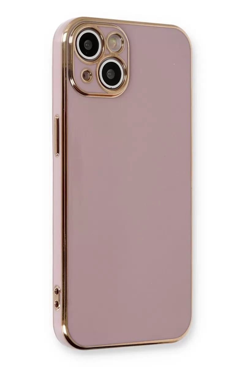 Apple iPhone 13 Kılıf Volet Silikon - Mor