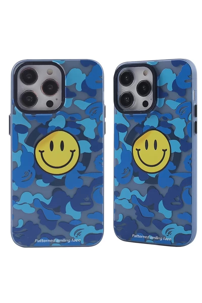Apple iPhone 13 Pro Kılıf Apollo Magneticsafe Desenli Kapak - Apollo Mavi - 1