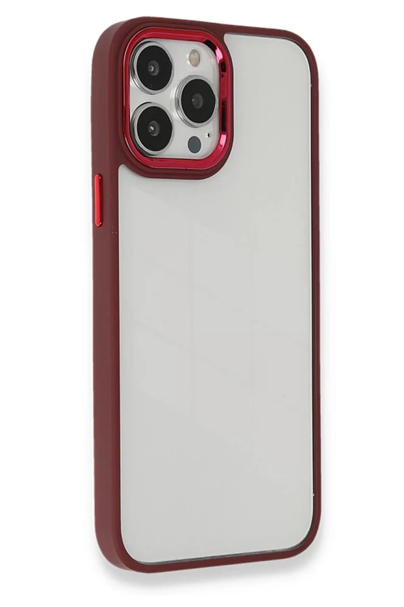 Apple iPhone 13 Pro Kılıf Dora Kapak - Kırmızı