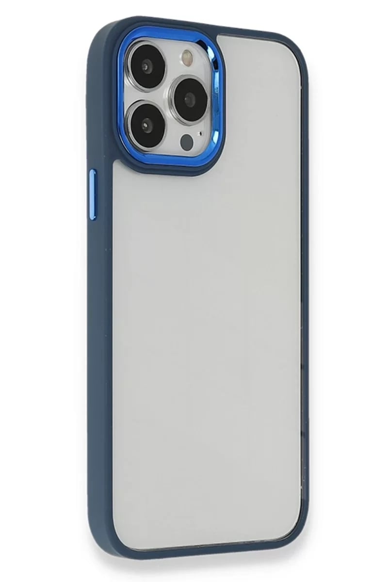 Apple iPhone 13 Pro Kılıf Dora Kapak - Mavi