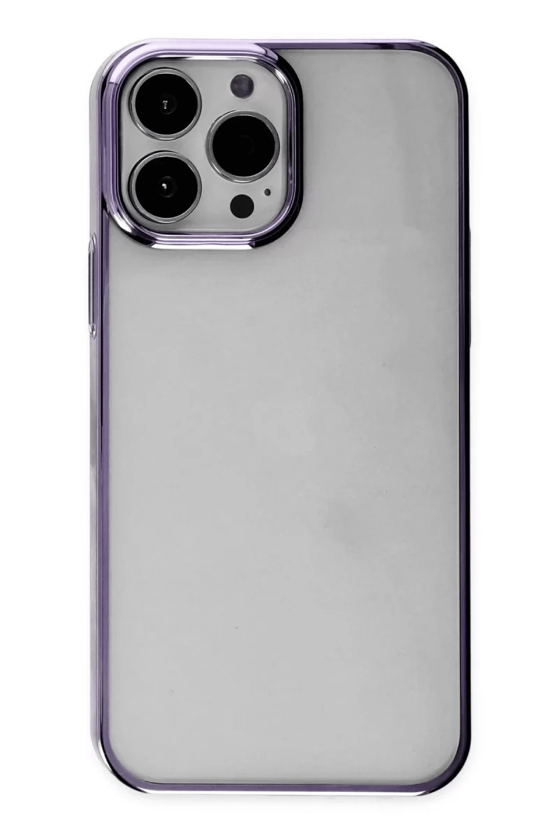 Apple iPhone 13 Pro Kılıf Element Silikon - Mor
